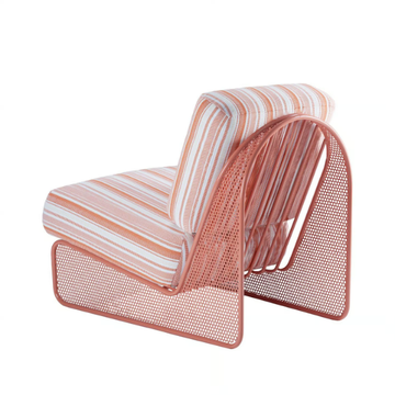 RIVIERA - Upholstered fabric garden armchair by Mambo Unlimited Ideas - view 3